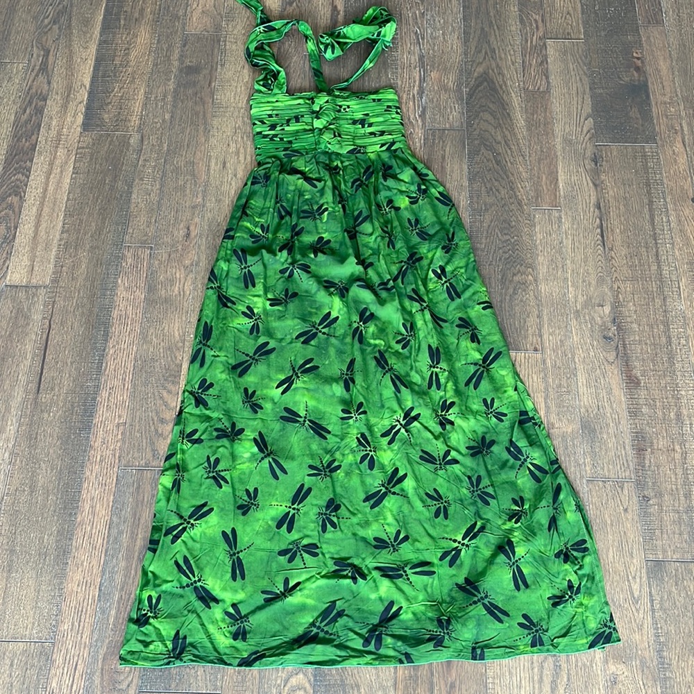 Hula Hula Hawaii green dress